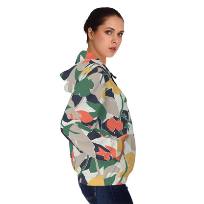 The.Best.Zipped Hoodie. in Floral Burst