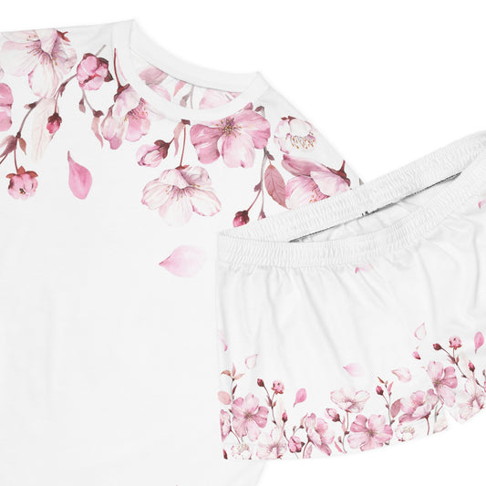 The.Best.Women's Short Pajama Set. in Cherry Blossom