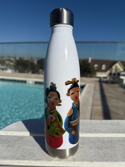 Korean Figurine Stainless Steel Water Bottle