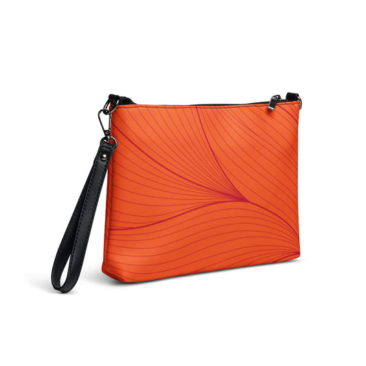 The. Best. Crossbody Bag. in Custom Passion Abstract Red