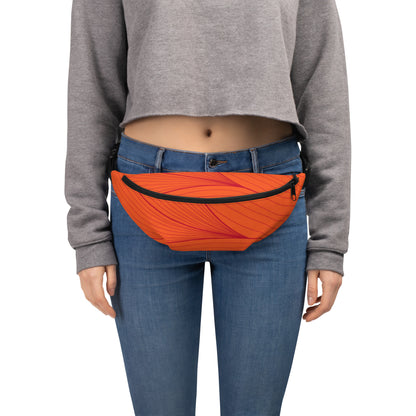 The. Best. Fanny Pack. in Custom Passion Abstract Red