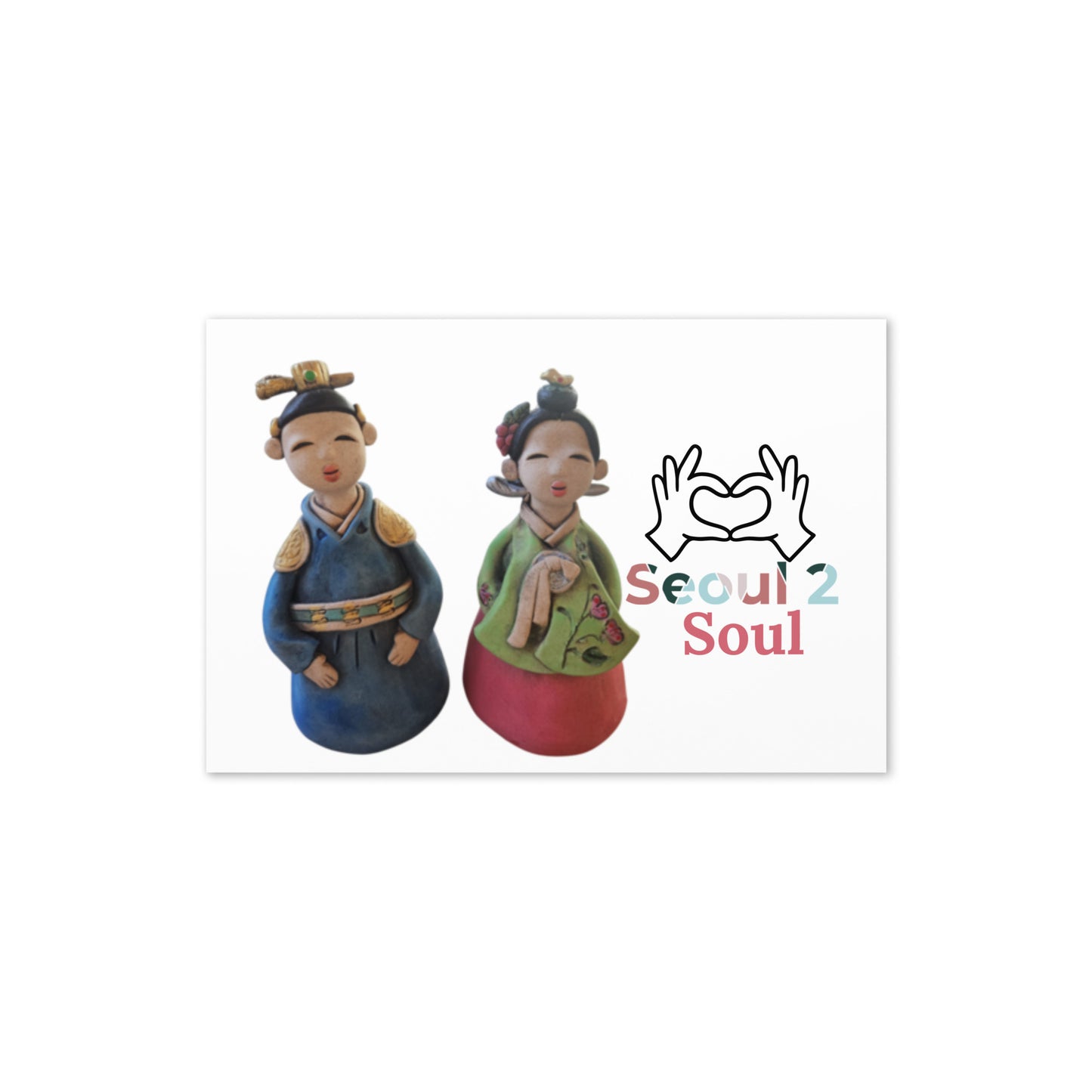 Seoul 2 Soul Greeting Card