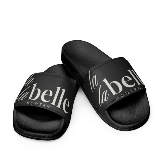 Custom lalabellemodern Women's Slides in Black